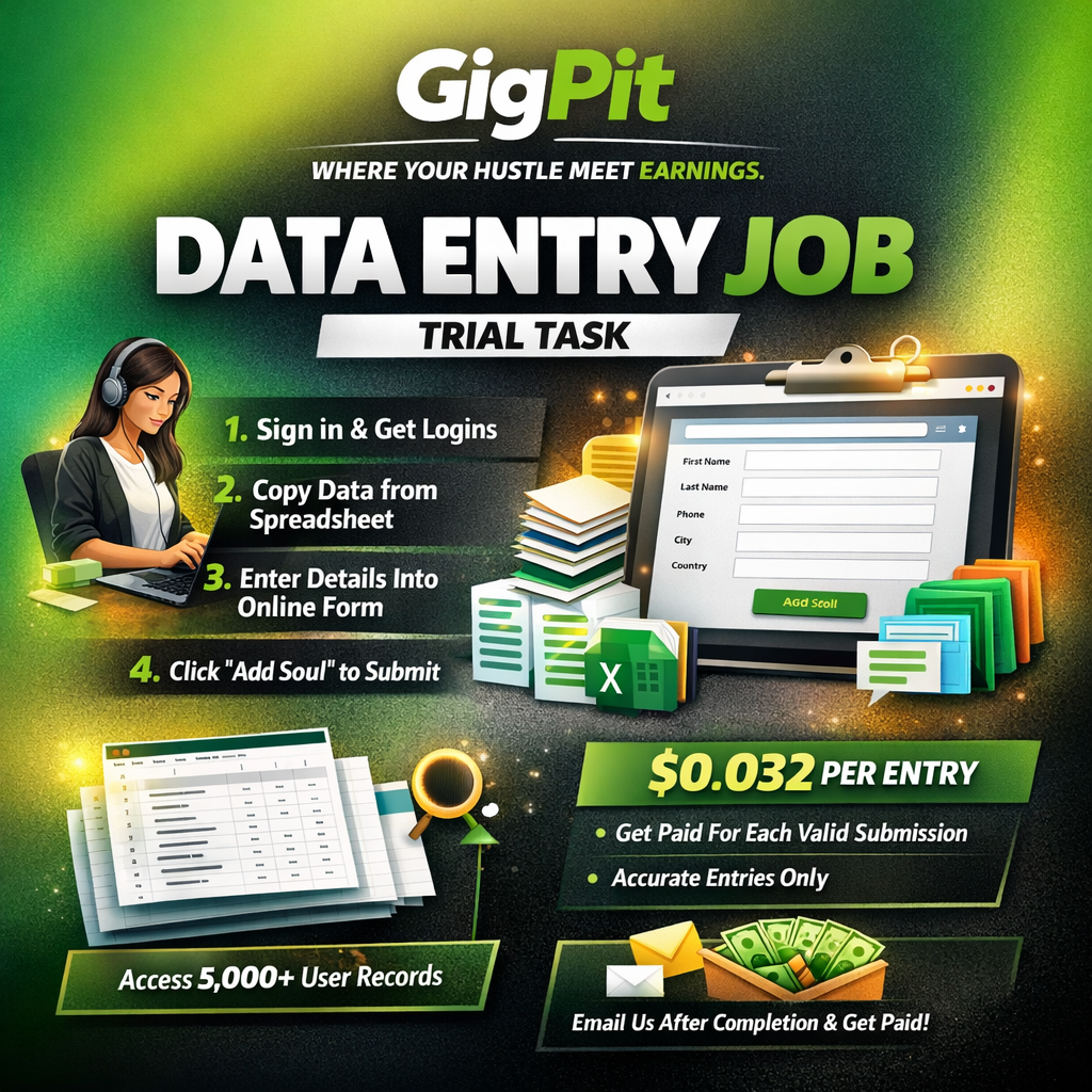 DATA ENTRY SPECIALIST (Christ Embassy Soul Tracker)